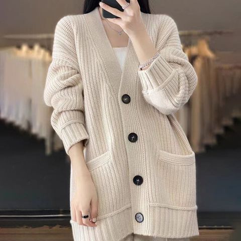 [에이시크] 루즈핏 하찌짜임 데일리 가디건 C24CCD666