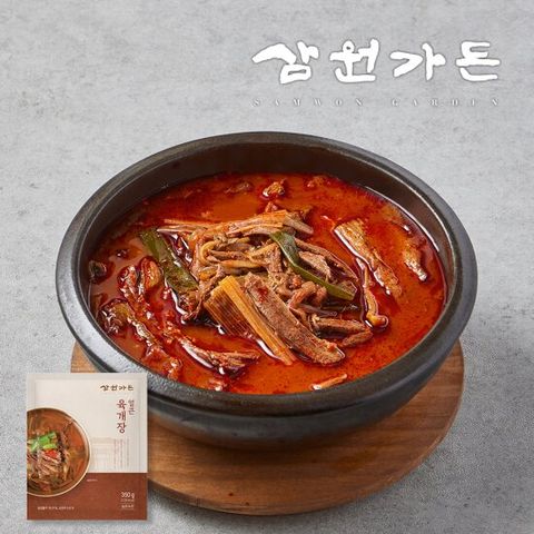 삼원가든 얼큰육개장 350g x 7팩