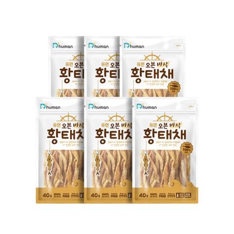 듀먼 오븐 바삭 황태채 40g 6팩
