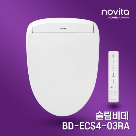 [GS특가]노비타 슬림비데 리모컨형 BD-ECS4-03RA 고객직접설치