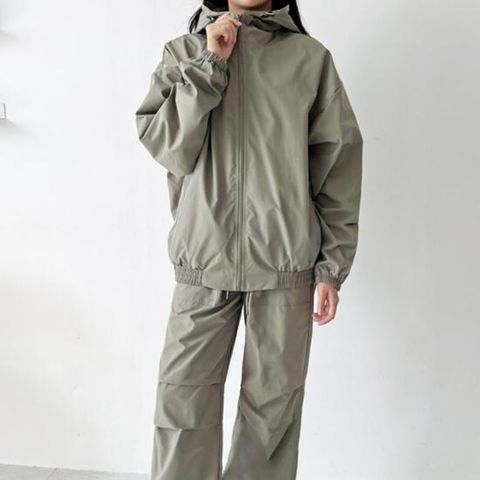 점퍼 여자 바람막이 세트 가을 봄 등산 산책 데일리