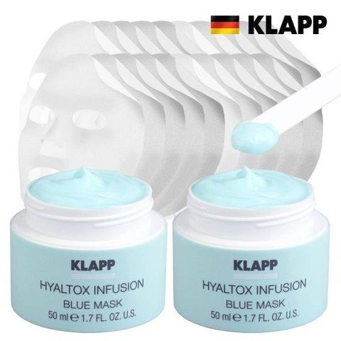 [KLAPP] 클랍 히알톡스 블루 마스크팩 2개 (밴디지/스파쥴러 포함)