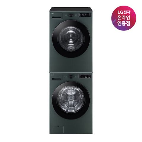 [LG전자 공식인증점] LG 트롬 오브제컬렉션 세탁기 건조기 세트 FG21GN+RG19GN