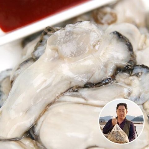 [산지직송]통영 햇생굴 2kg (초장 2개이상 주문시증정)