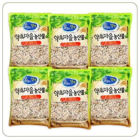 증안리 혼합잡곡 29곡 600g 6팩 총3.6kg
