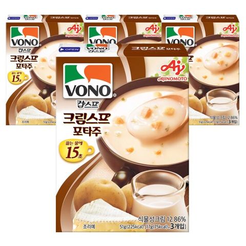 보노스프 컵스프 크림스프 포타주 스프 51g x 4개