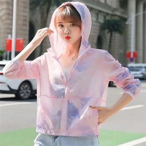 자외선 차단 여성 얇은 후드집업 여름 가디건 외출용