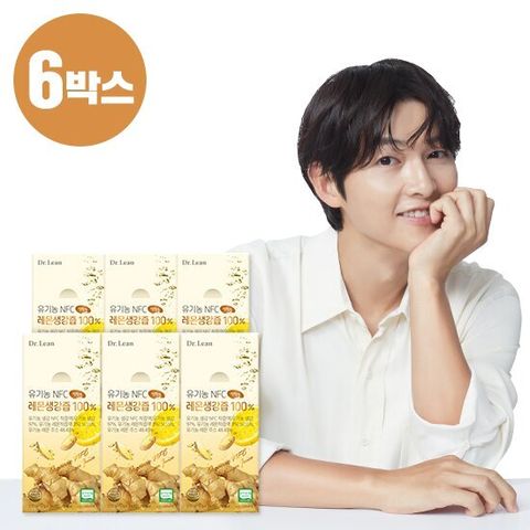 닥터린 100%유기농레몬생강즙 14포*6박스