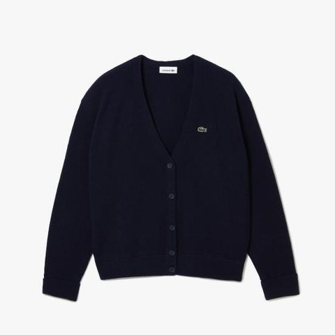 라코스테 가디건 AF9545 166 Free NAVY BLUE