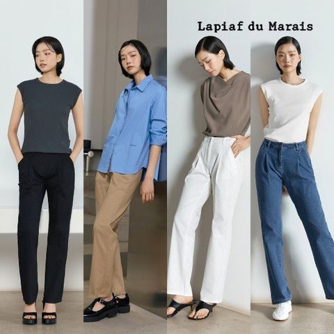 라삐아프 배기핏 데님 3종