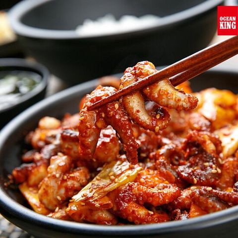 [오션킹] 맛있는 주꾸미 볶음 350g*4팩