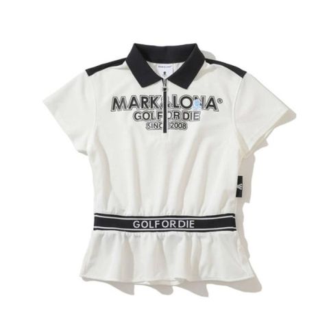 마크앤로나 반팔 티셔츠 MLW4BAP040001 White