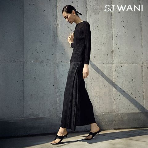 SJ와니 25SS 플리츠 딥와이드 팬츠 1종 [런칭 가격 89,900원]
