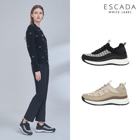 [에스까다](ESCADA) 트위드 스니커즈