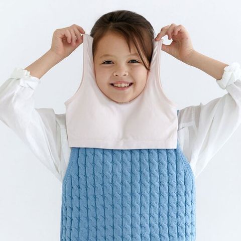 심리스 리본 주니어 브라