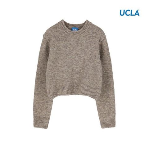 [UCLA]여성 라운드 세미 크롭 니트(UAALK2A)