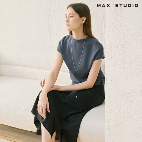 막스스튜디오 캡 슬리브 니트 4종