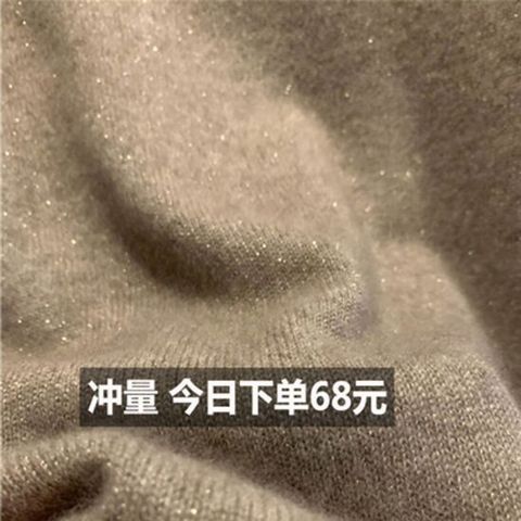 캐시미어 니트 여성 터틀넥 쇼트 풀오버 펄 니트 이너