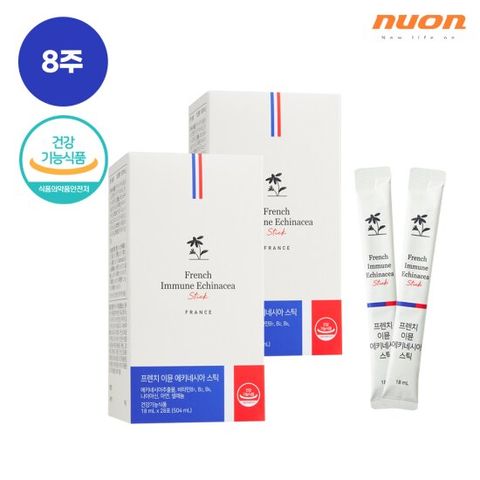 뉴온 프렌치 이뮨 면역 에키네시아 스틱 2박스 (총 56포)