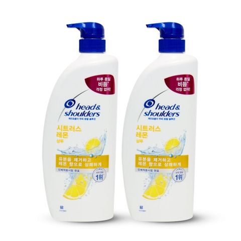헤드앤숄더 시트러스 레몬 샴푸 800ml x 2개