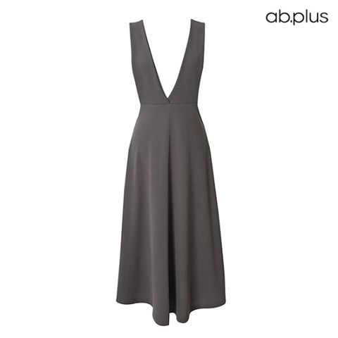 [ab.plus] 페미닌 브이넥 뷔스티에 원피스 (LSZ1MO31A)