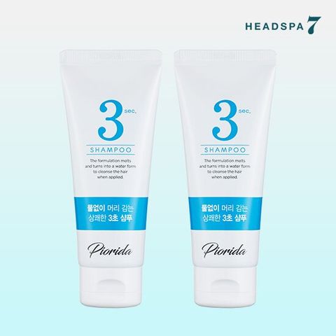 M)헤드스파7 피오리다 3초 샴푸 100ml 2개