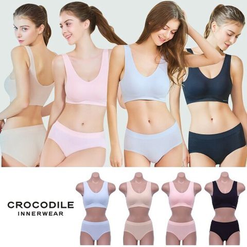 [특가패키지]크로커다일   감탄브라 4세트