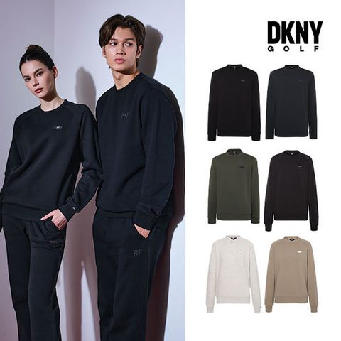 [DKNY GOLF][디케이앤와이 골프] 23FW 기모맨투맨 남녀 6컬러 택