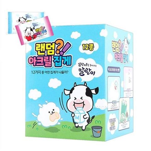 말랑이 아크릴 랜덤 집게 (1개)