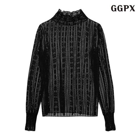 [GGPX]시스루 반목 티셔츠 (GPALW004D)