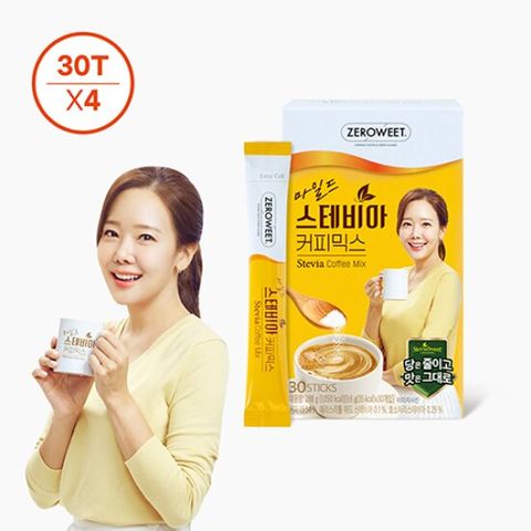 마일드 스테비아 커피믹스 30T * 4박스