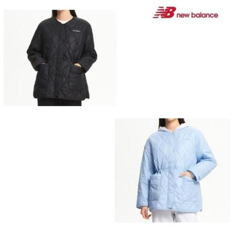 [뉴발란스] 퀼팅 중기장 패딩자켓,_NBNQE4W912_19,15
