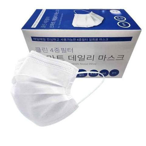 KF94황사마스크 클린 스마트 데일리 개별비닐포장 마스크 50매