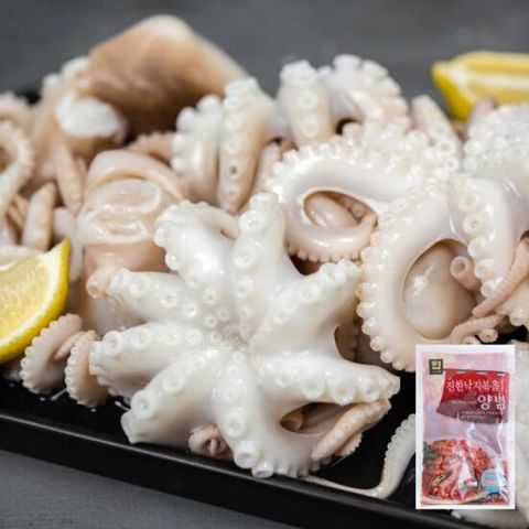 [삼해진미] 손질된 통 왕 쭈꾸미 10마리 (양념소스 증정)