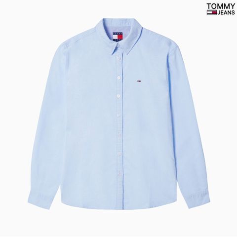 [ 롯데백화점 ][타미진]여성 슬림핏 TOMMY 스몰로고 옥스포드 셔츠