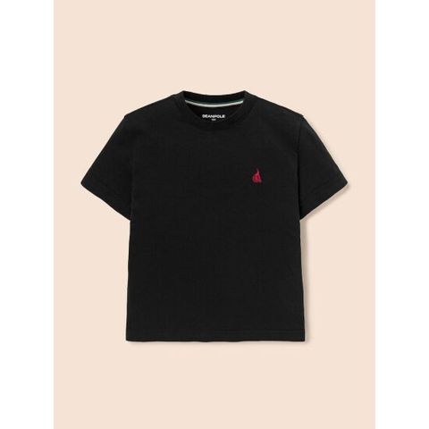 [25SS 10%][빈폴키즈] [Essential] 수피마 베이직 반팔 티셔츠 블랙 (BI5242UE45)