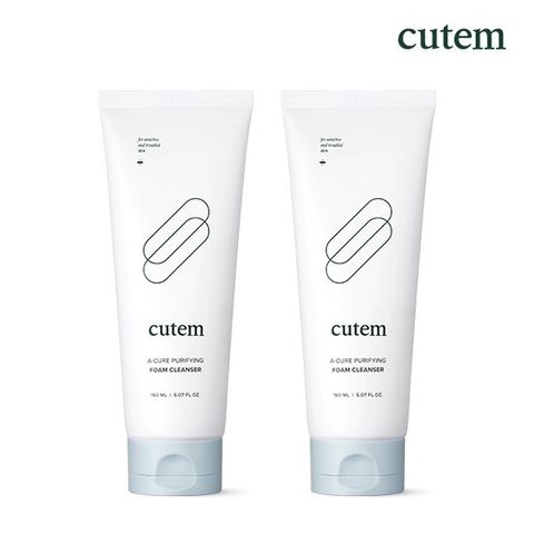 에이큐어 퓨리파잉 폼 클렌저 150ml 2개