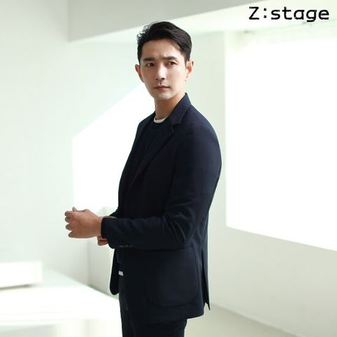 [ 롯데백화점 ][맨잇슈트]맨잇슈트 특가 봄 여름 트레블러 슬림핏 네이비 스판 셋업정장IS