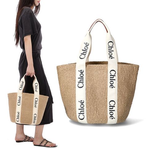 25SS 끌로에 우디 라지 바스켓 토트백 CHC22SS380G55 101