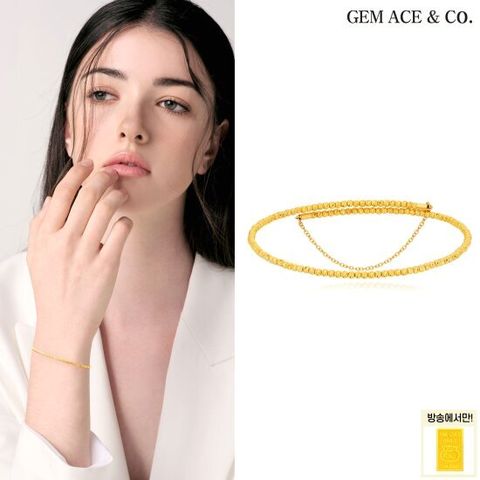 제메이스 24K순금 루카스 금볼 팔찌+24K순금 골드바