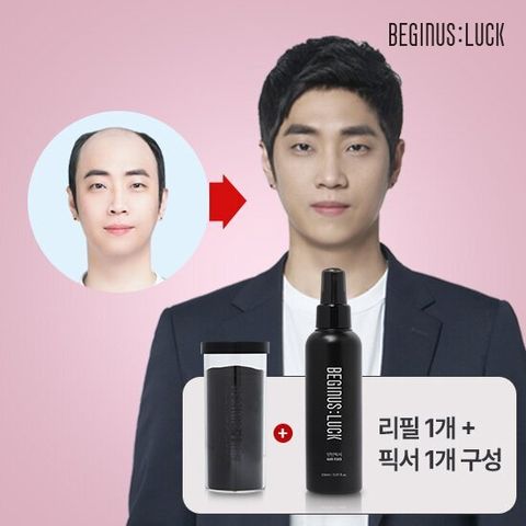 비기너스럭 똑똑흑채 리필*1 + 픽서150ml*1
