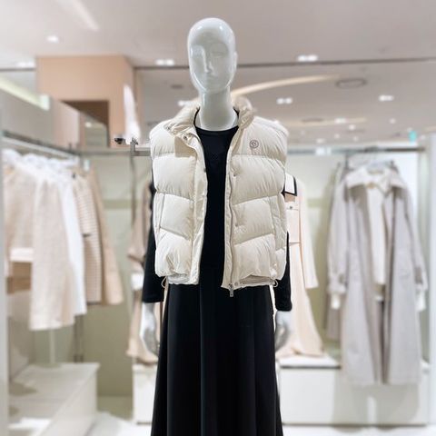 [ AK백화점 ][비지트인뉴욕] 하이넥 집업 덕다운 패딩VAADO70