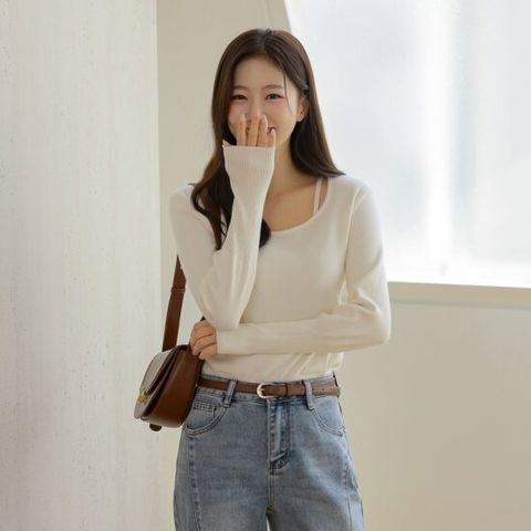 ~원가세일~ 피엔 컷 아웃 니트