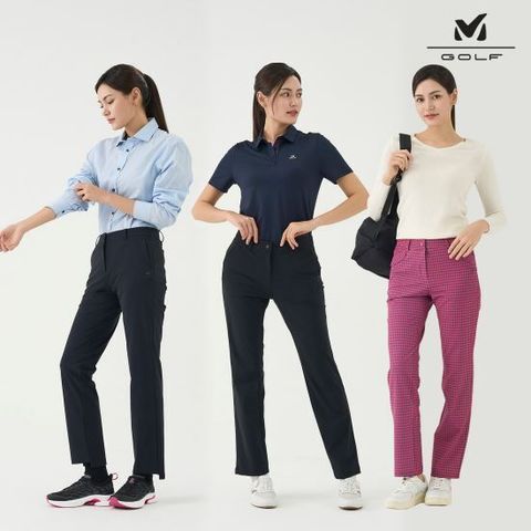 밀레골프  최신상 여성용 여름 팬츠 3종