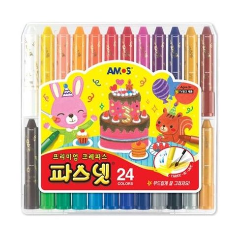 아모스 넷 자재 24색 박스(24개입)