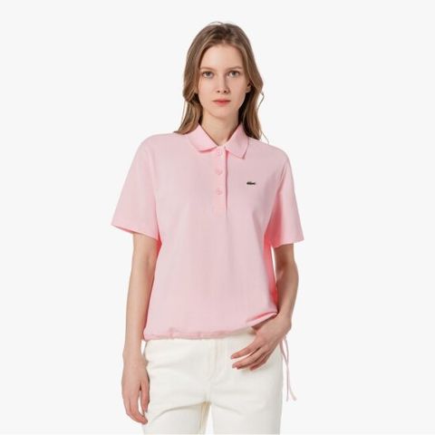 [시즌오프 30% 인하] 라코스테 공식 여성 타이드 리본 폴로 PF925E-55G T03