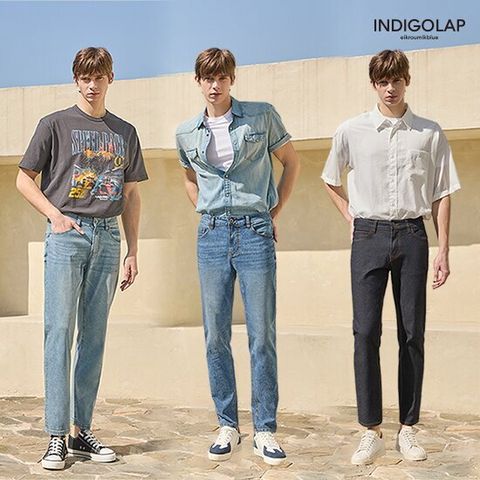 인디고랩 25SS 최신상 남성 씬 블루 썸머 데님 3종
