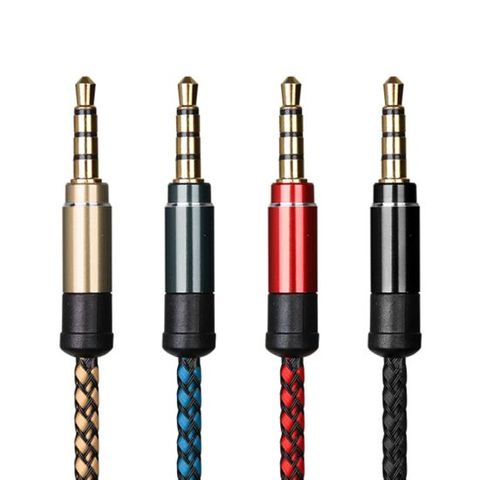 페브릭메탈 3.5mm AUX 카오디오 스테레오 케이블1