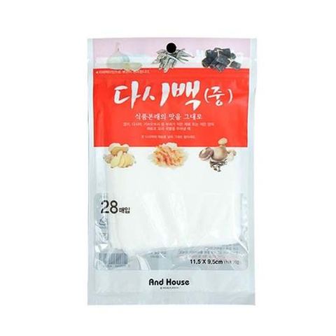다시팩 (중) 28매 다시백 육수팩 일회용다시백 국물백