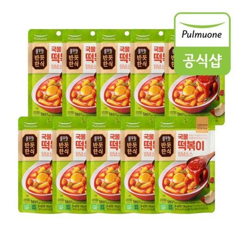[풀무원]풀무원 반듯한식 국물떡볶이 양념소스(150g) x 10개